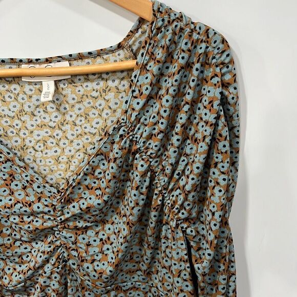 Jessica Simpson maternity floral blouse large - Picture 4 of 7